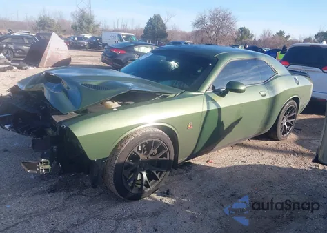 2019 Dodge Challenger R/T Scat Pack z USA, uszkodzony, nr VIN 2C3CDZFJ1KH741511